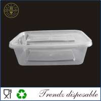 Eco friendly disposable oven safe food container plastic fruit container